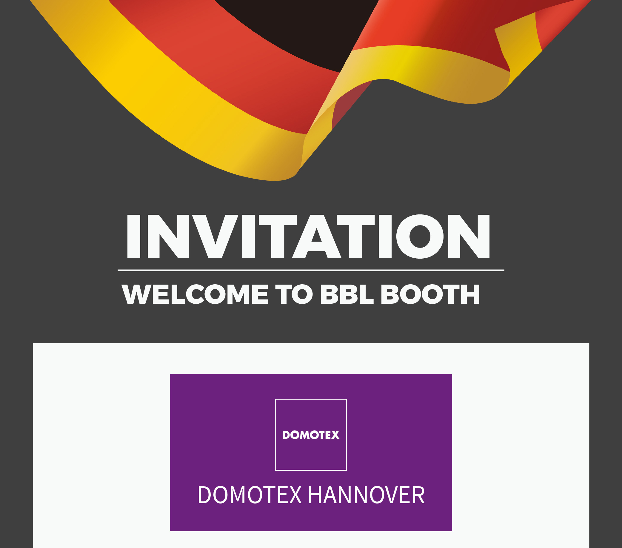 Welcome to BBL Booth at the Domotex Hannover 2024