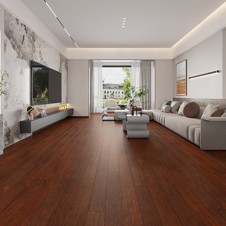 Engineered Floor Long Board- Cinnamon Brown 75